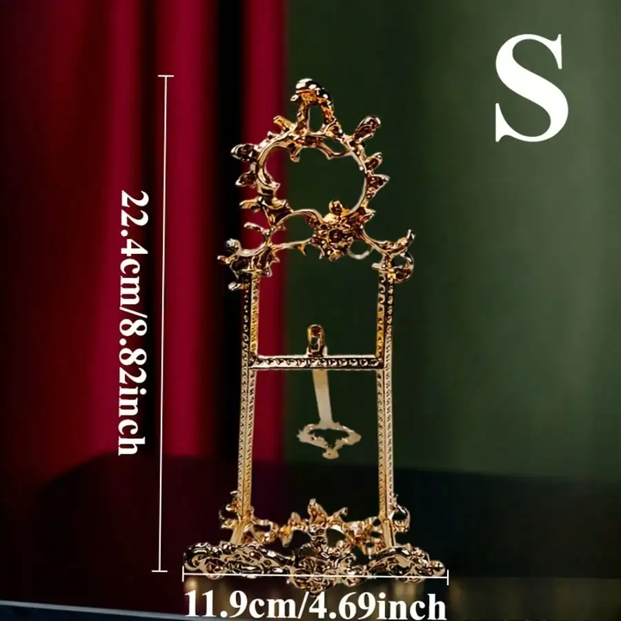 European Classical Decorative Photo Frame and Storage Rack - Elegant Home and Wedding Display, Perfect Valentine's Day Gift