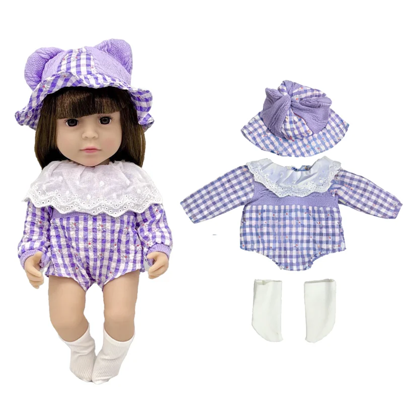 Baby Reborn Doll Clothes For 12inch Dress Outdoor Summer Hoodie Clothing Cute Girl Jumpsuit Princess Skirt For 30cm Baby Doll - 3