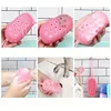 1pc Double sided soft touch silicone shower brush - a gentle exfoliating agent used for refreshing skin and soft massage 5