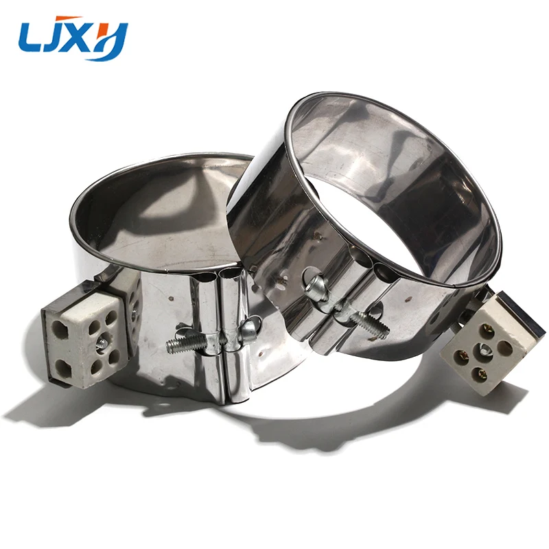 

Нагревательный элемент LJXH id120 мм, нагреватели из нержавеющей стали, Керамическая лента для экструдера, запасные части 1400 Вт-1600 Вт, высота 130-150 мм