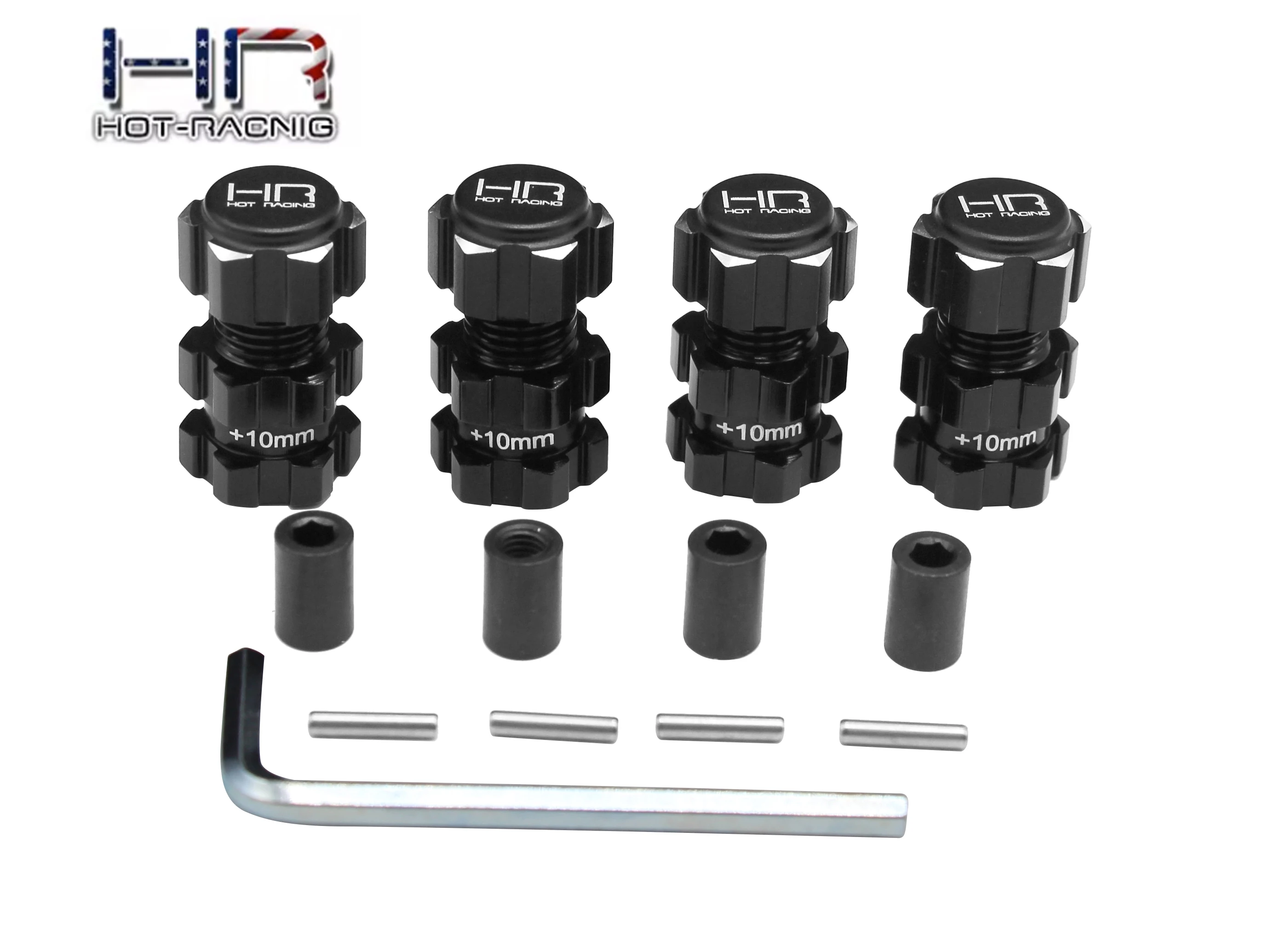 Aluminum Wheel Hubs Large Shaft Adapter (5.0mm) For Tamiya
