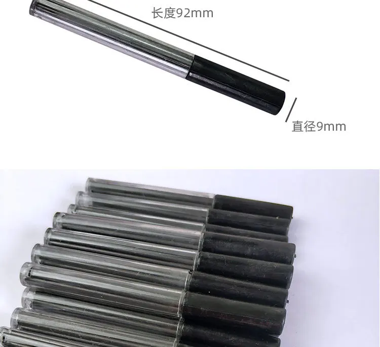 10Boxes (80 Pieces) 2.0 mm HB Lead Refills 82mm Length Extra Bold Thickness Break Resistant Lead Graphite 5