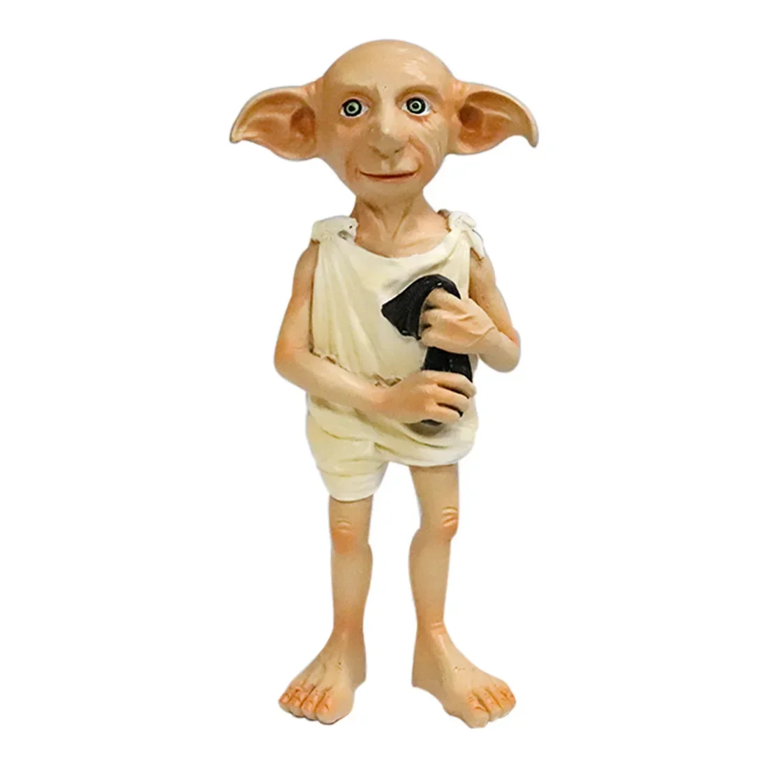 Magic World Dobby Elf Latex Mask Action Figures House Elves Burattini Da Collezione Model Toy Cartoon Dolls Kid Birthday Gift