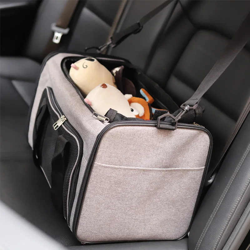 

Car Cat Bag Pet Dog Sling Carrier Puppy Cats Carrier with Adjustable Shoulder Strap Pet Travel Tote Bag