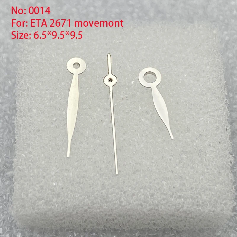 Watch Accessories Watch Hands 3 Pins Women ETA 2671 Movement Watch Repair Parts Size 6.5mm*9.5mm*9.5mm/NO.014 image_0