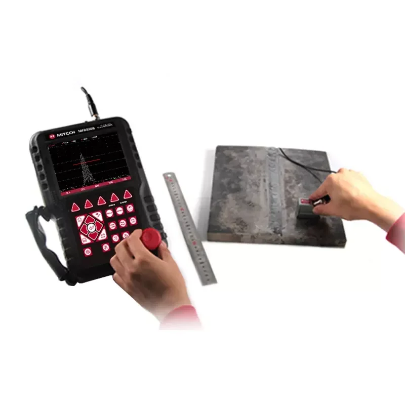 MITECH MFD550B MITECH Ultrasonic Flaw Detector with 4MHz Probe Velocity 100 to 20000m/s