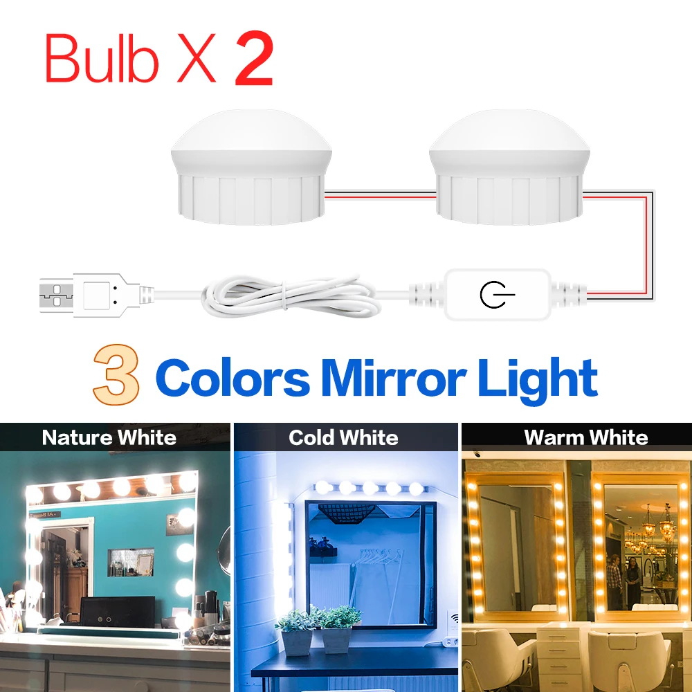 3Colors 2 Bulbs