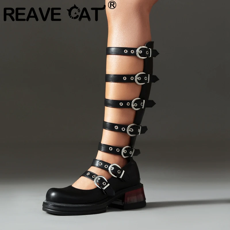 reave-cat-punk-women-pumps-punta-tonda-block-heels-zipper-mult-buckle-straps-pelle-verniciata-plus-size-42-43-44-scarpe-da-strada-casual