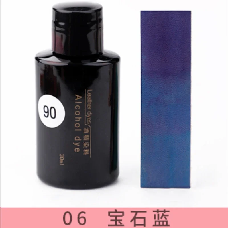 가죽 알코올 염료, 야채 무두질한 염료, DIY 염료, 용해 가능한 안료, 병 당..