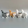 Simulation Cat Plush Toys Soft Stuffed Kitten Model Fake Cats Realist Animals for Kids Girls Birthday Valentine's Day Gift 1