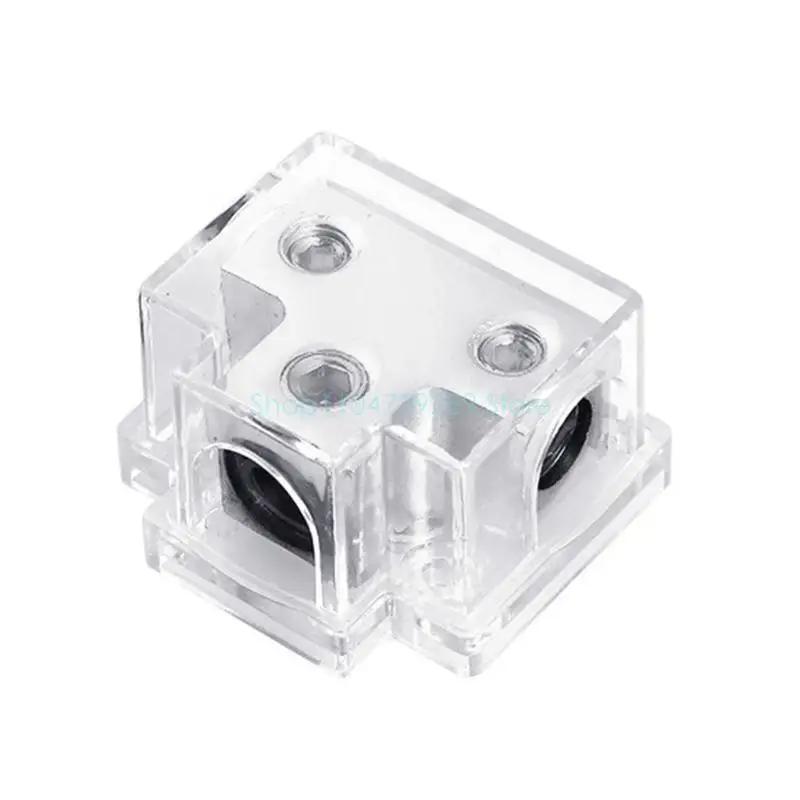 thumbnail image 2 of 4 Way Power Distribution Block With 1×0/2/4 Gauge In & 4×4/8/10 Gauge Out - Daier 2 of 10