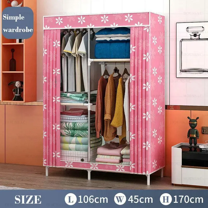 Folding Wardrobe Coat Rack for Living Room Furniture, Sofas, Cabinets, Shoe and Coffee Tables, with Headboards