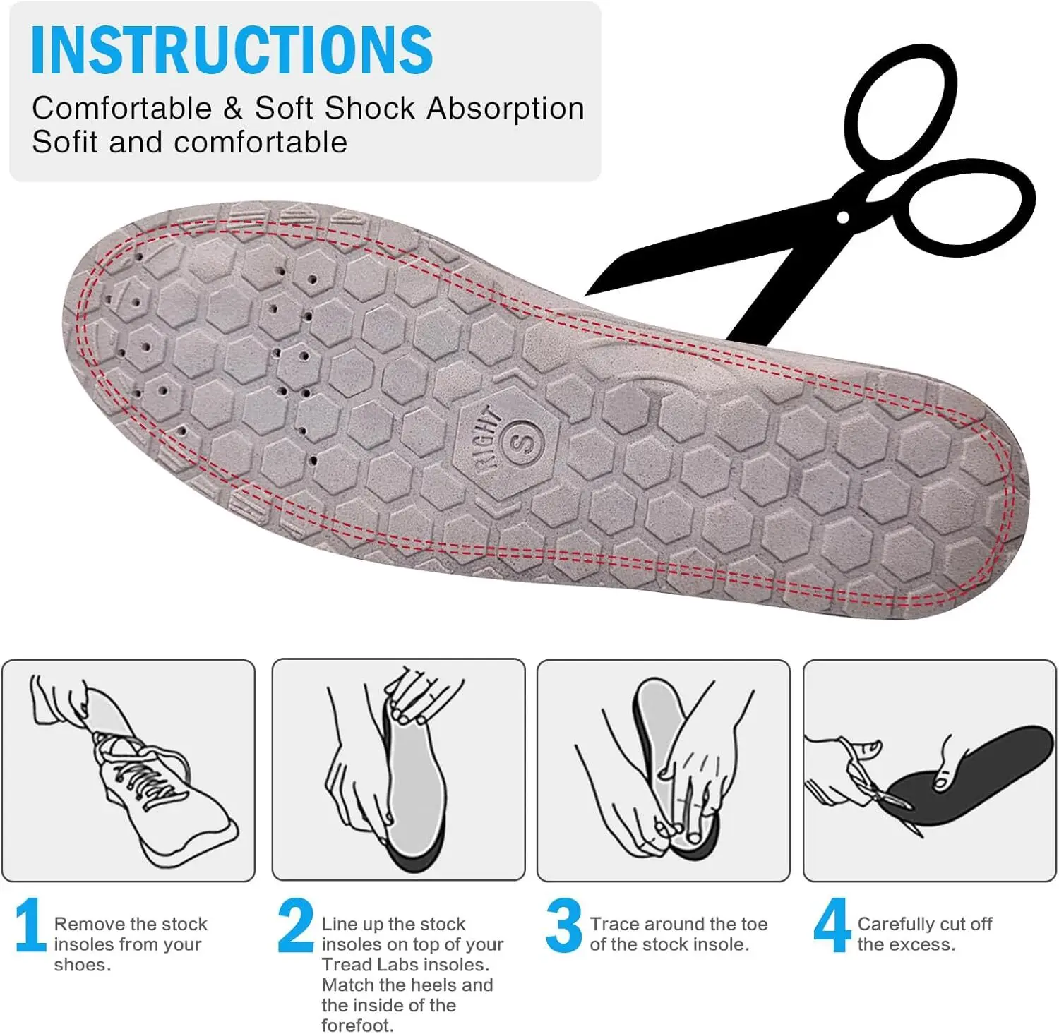 Medical Magnetic Therapy Sports Insoles Massage Foot Weight Loss Slimming Acupressure Insole Anti-fatigue Health Care Shoe Pads Best Sellers In Women's Clothing
