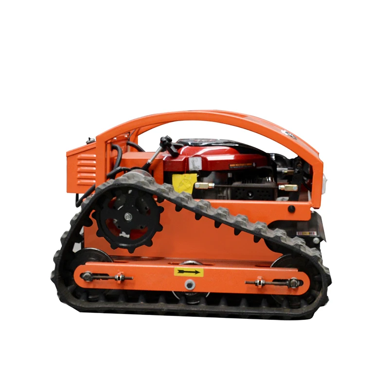 Crawler Robot Lawn Mower Self Propelled Remote Control Walking Tractor Garden Grass Cutting Machine Automated customized