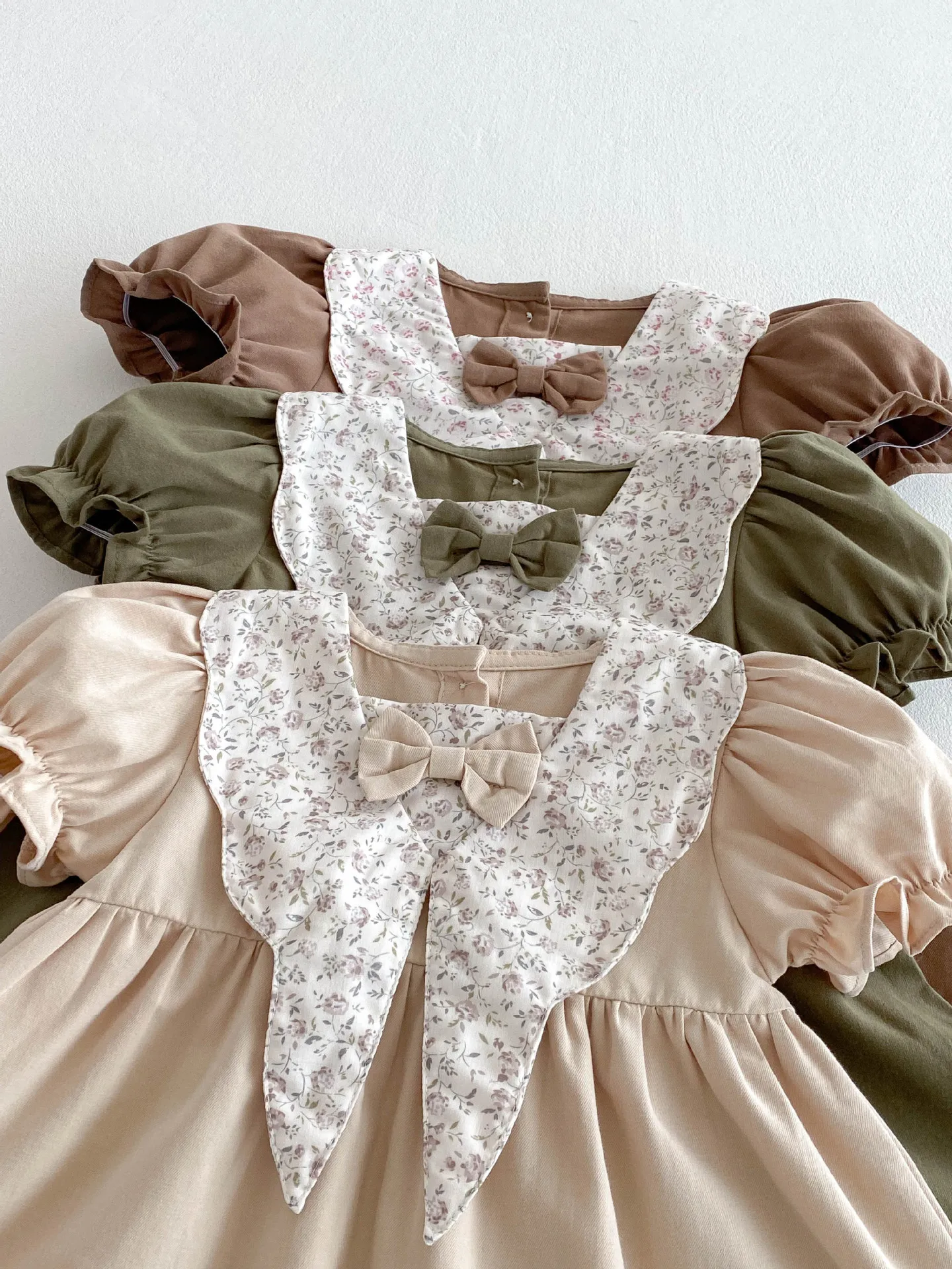 Cotton Girls Floral Dress for Summer