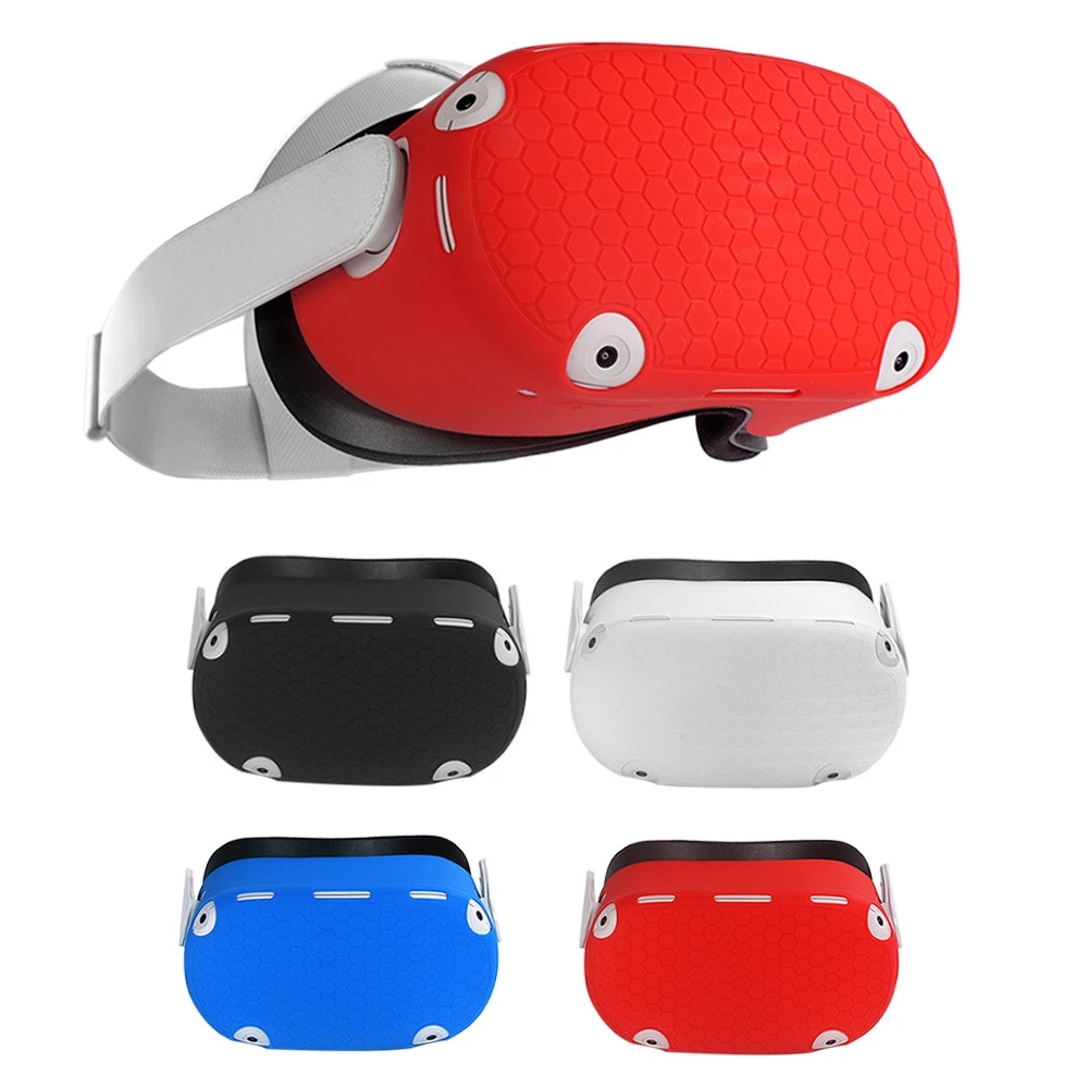 Custodia Protettiva In Silicone Custodia Protettiva Per Oculus Quest 2 Vr Cuffia Copricapo Antigraffio Per Oculus Quest 2 Accessori