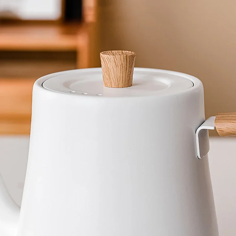 0.8L Gooseneck Electric Kettle 1000W Coffee Pot  Electric Water Heater Teapot Portable Kettle Jug Slender Mouth Pot 110V 4