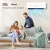 COSTWAY 12000BTU Mini Split Air Conditioner & Heater,17 SEER2 208-230 Wall-Mounted Ductless AC Unit Cools Rooms up to 750 Sq. Ft 2