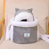 Pet Cat Bag for Winter Warmth, Portable Cat Outing Bag, Large Capacity, Soft and High Quality Fabric, Diagonal Crossing Pet Bag 2