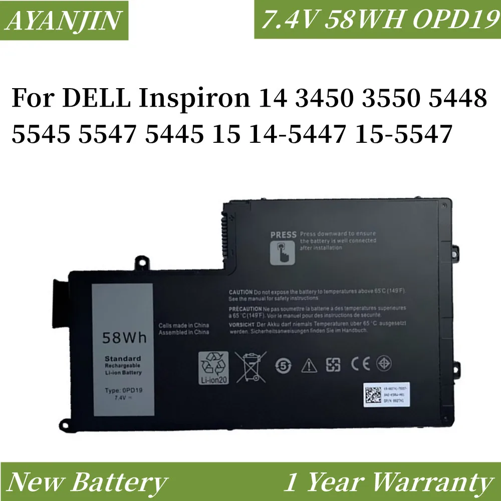 Portátil Para DELL Inspiron 3450 3550 5448