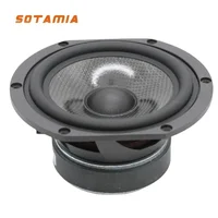 SOTAMIA 5.5 Inch Midrange Woofer Speaker Bass 6 Ohm 60W Sound Speaker Aluminum Frame Carbon Fiber Audio Loudspeaker for ADAM AM5 1