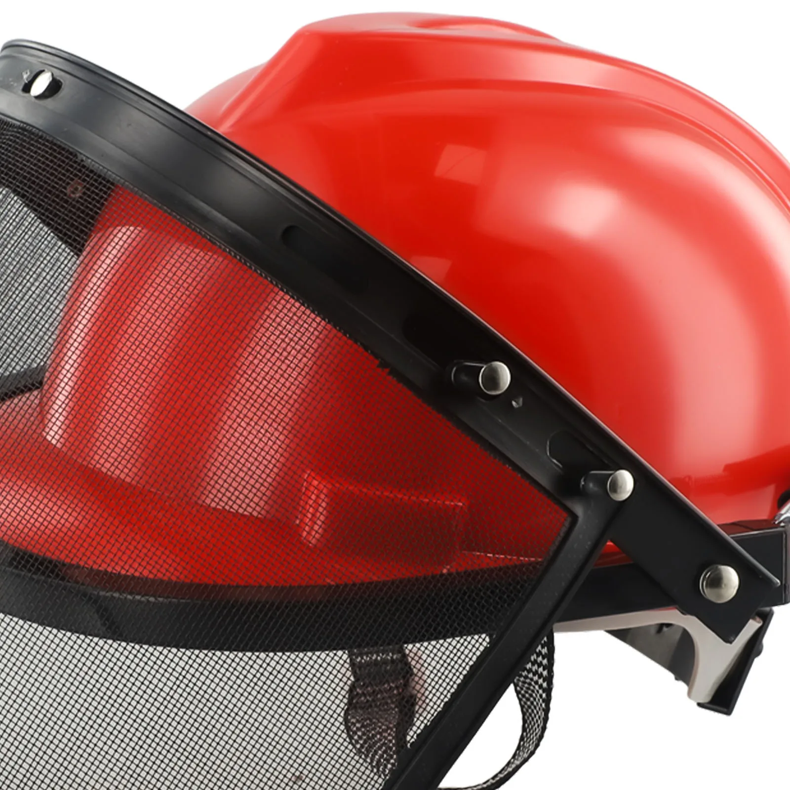 Chainsaw Safety Helmet Cover Mesh Full Face Mesh Splash Proof Face Screen Safety Protective Mask Lawn Mower Trimmer face shield mask safety helmet garden trimmer helmet