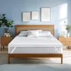 Gel-Infused Memory Foam Mattress Topper, High Density Cooling Bed Topper Pad with Breathable Removable Fitted Cover 1