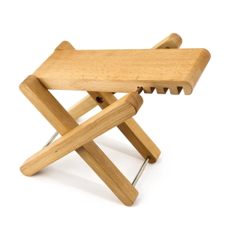 

Guitar Footstool, Solid Folding Guitar Footstool, Guitar Foot Pedal Footstool Foot Rest with 4 Adjustable Heights