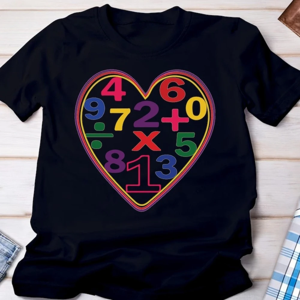 어린이 수학 티셔츠 수학의 날 티셔츠 학교 파티 티셔츠 어린이 수학의 날 셔츠..