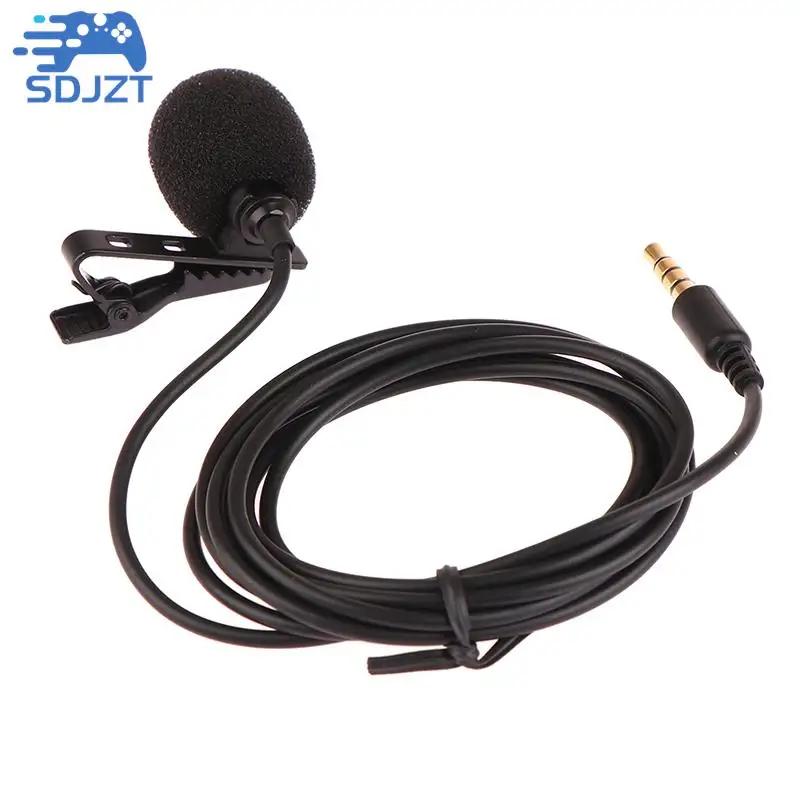 USB 케이블 클립 온 마이크, 컴퓨터 녹음, 라이브 방송용 미니 휴대용 C 타입 마이크, 소음 감소, 3.5mm, 1PC