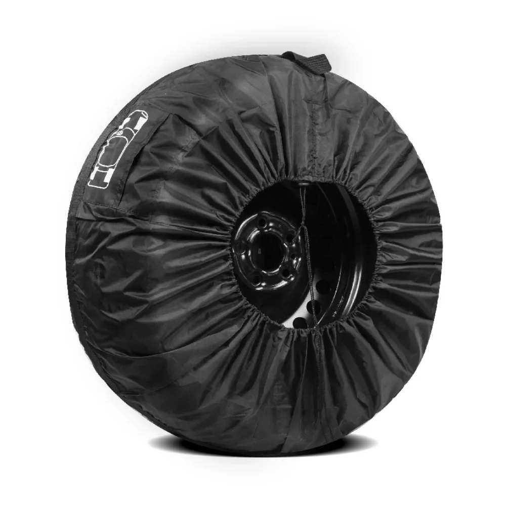 Tire Cover Universal Car Spare Tire Cover Case Polyester Vehicle Wheel Protector Tire Storage Bags Dustproof Waterproof For Jb64