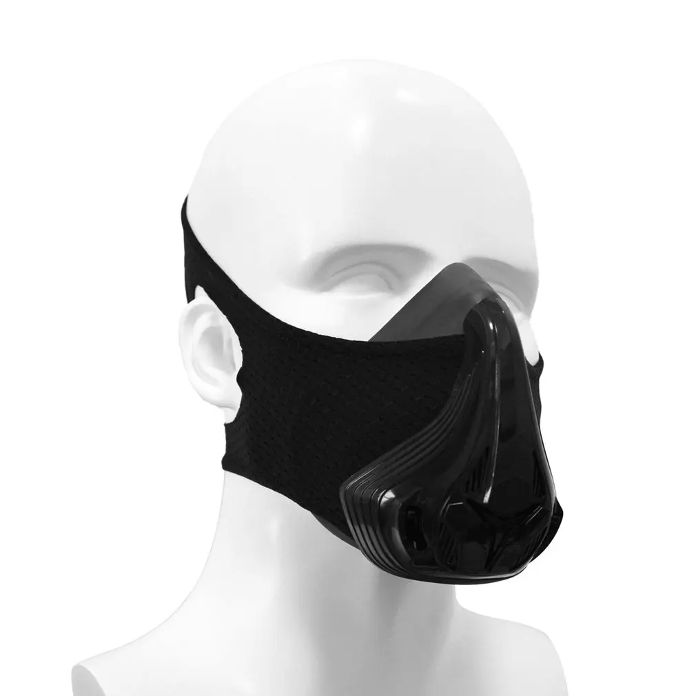 

2023 NEW Oxygen Barrier Sports Mask Fitness Running Plateau Altitude Riding High Altitude Mask For Aerobic Running
