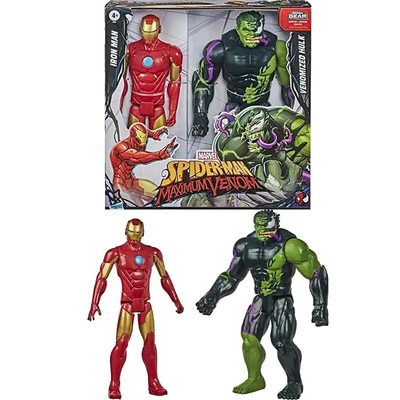 

Hasbro Marvel iron Man/Venom Collectible Toys Movie Anime Peripherals Collectibles Children's gifts Models Robot Model toys