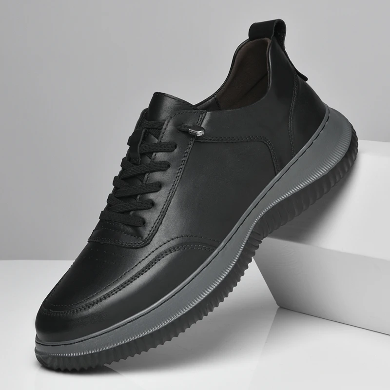 High-Quality-New-Men-s-Casual-Sports-Shoes-Thick-Sole-Simple-White-Men ...
