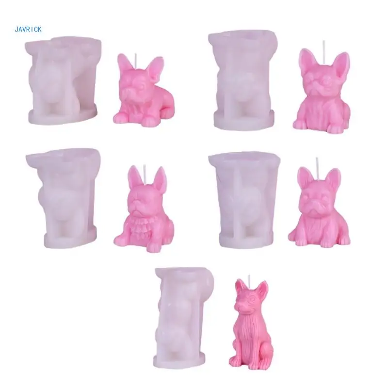 Silicone Moulds Soap Molds French Wax Mould Hand-Making Mold Hand-Making Accessories for Wax Crafts