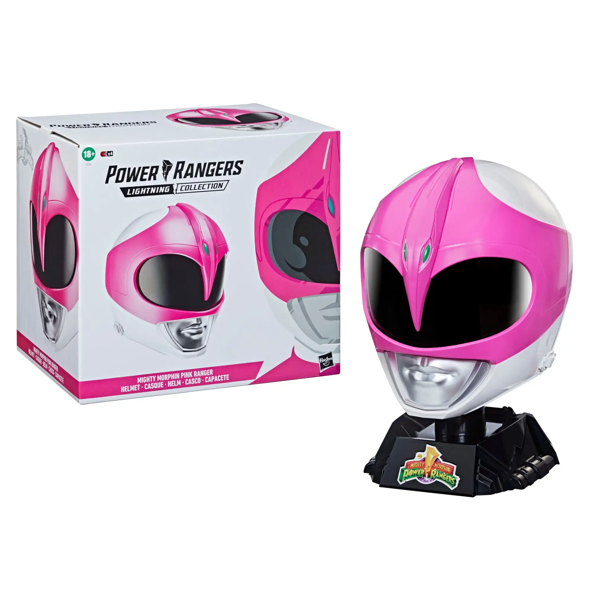 Hasbro Power Rangers Lightning Collection Mighty Morphin casco juguete para niños - AliExpress