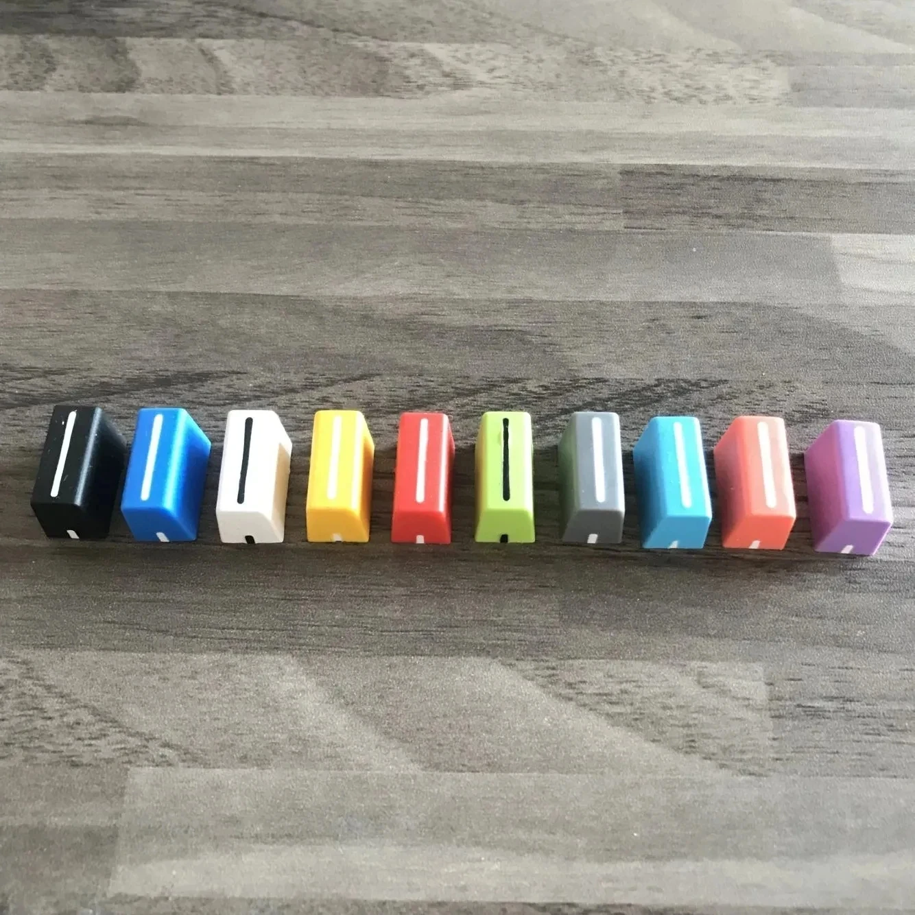 50pcs/lot New Channel Crossfader Fader Knob Cap For RANE 56 57 61 62 64 68 COLORFUL chose you want the color