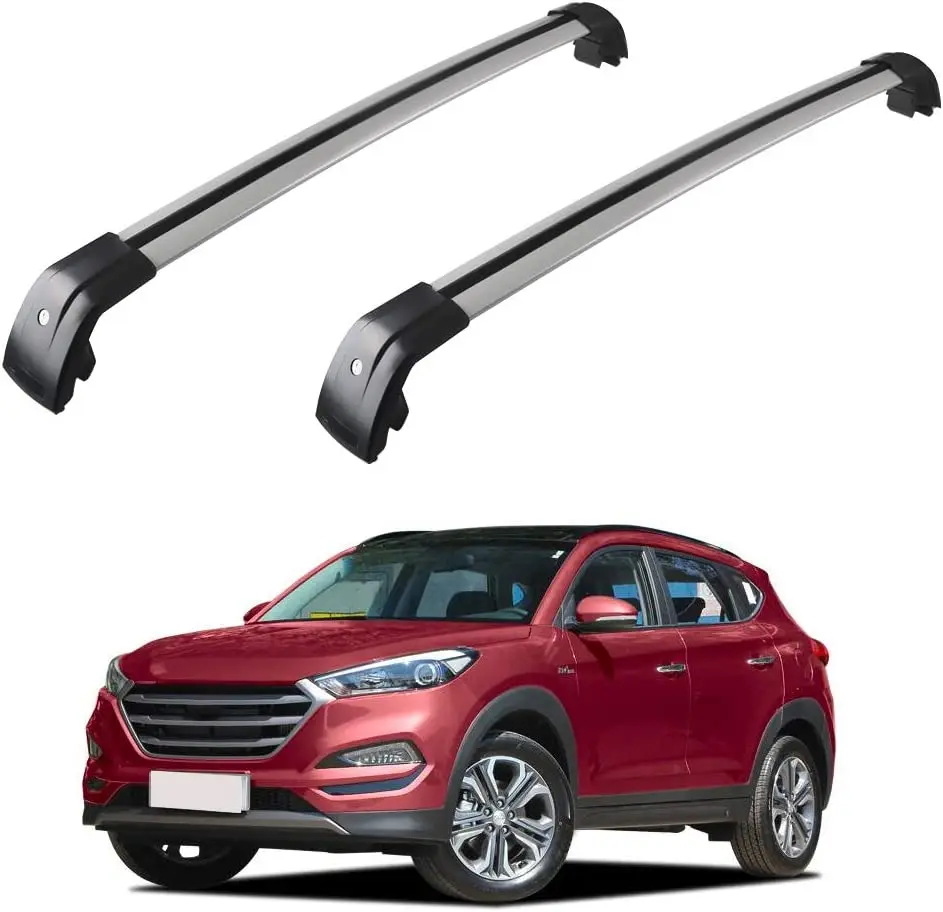 2pcs Roof Rack For Hyundai Tucson Suv 20162023 Aluminum Alloy Car