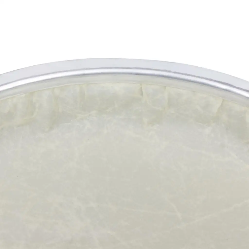 

10 Inch Drumhead Drum Head for Conga Djembe Heads Synthetic Leather Beige