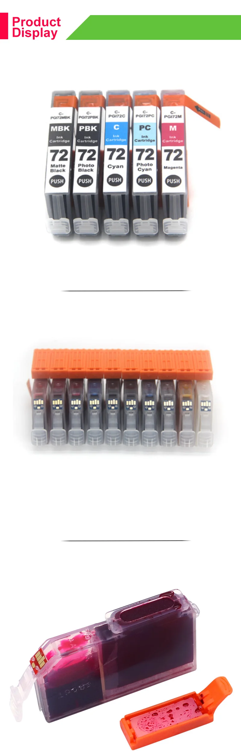 PIXMA Pro-10, Pro-10s, impressora jato de tinta, 72 PGI 72 PGI-72 PGI72