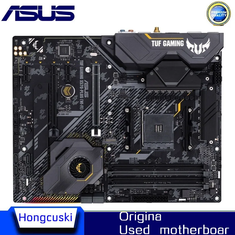Scheda Madre Usata Per Asus Tuf Gaming X570-Plus (Wi-Fi) Presa Scheda Madre Am4 Per Amd X570 Scheda Madre Desktop Originale