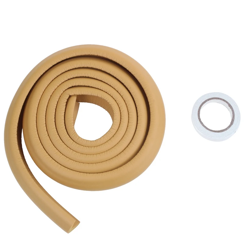 T84C-2 PCS 2M Children Protection Table Guard Strip Baby Safety Products Glass Edge Furniture Horror Crash Bar Corner Foam Bumpe
