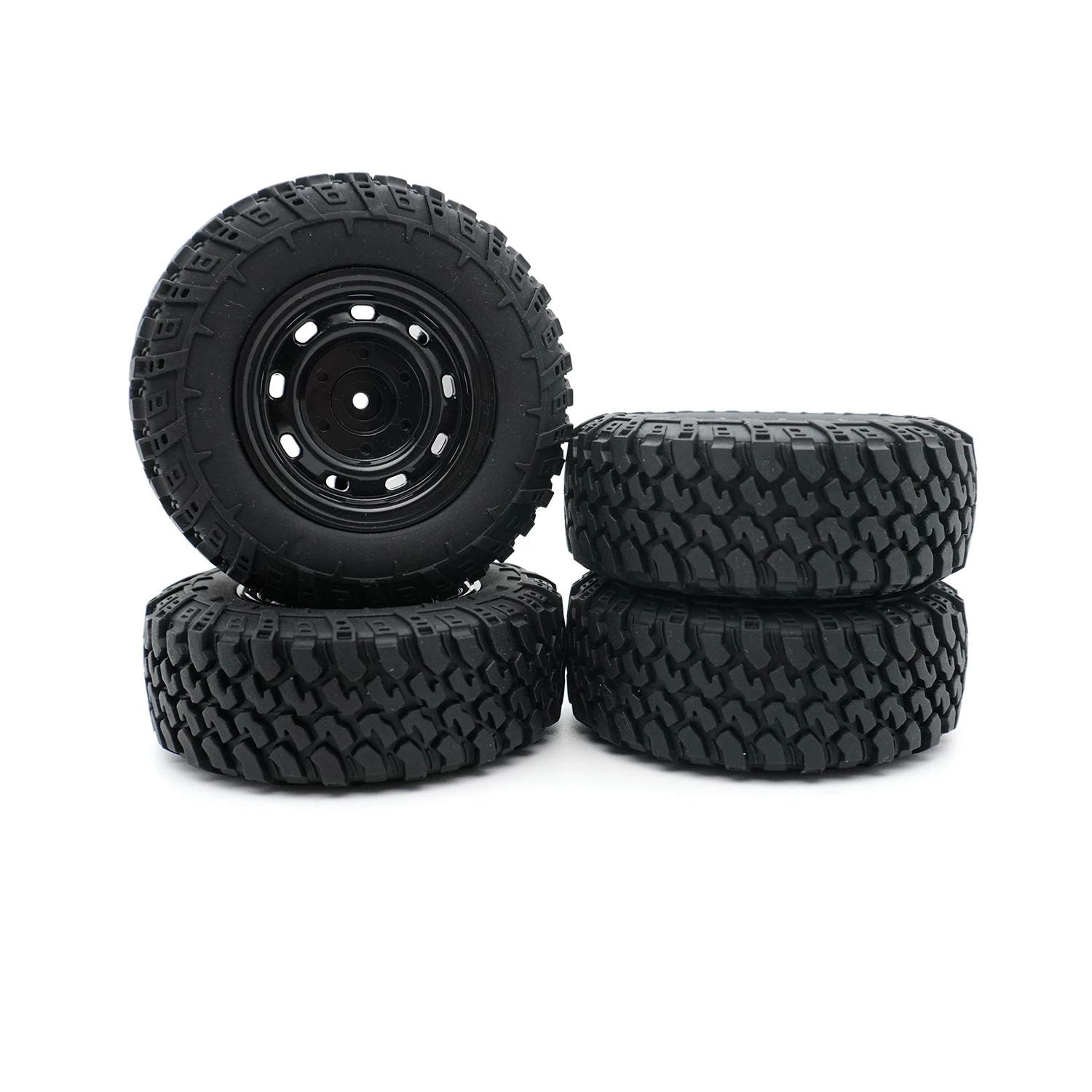 4Pc RC Car Tires – 73mm Outer Diameter For C14, C24, B36, MN D90 & Other Models - View #3