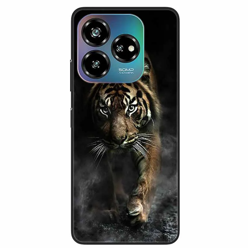 Cartoon Silicone Soft Phone Case - Protective Cover Bag in Vibrant Design