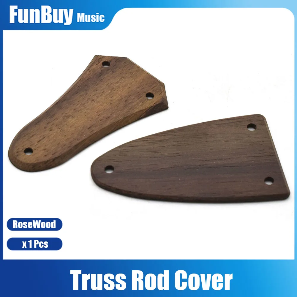 3 Fori Palissandro Elettrico Chitarra Acustica Truss Rod Cover Plate Holder Accessori Per Parti Di Chitarra Elettrica