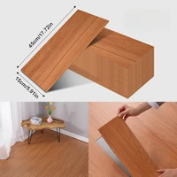 10Pcs 45x15cm PVC Floor Stickers Self-adhesive Waterproof Thickened Wall Stickers Wood Grain Floor Living Room Home Decoration 3