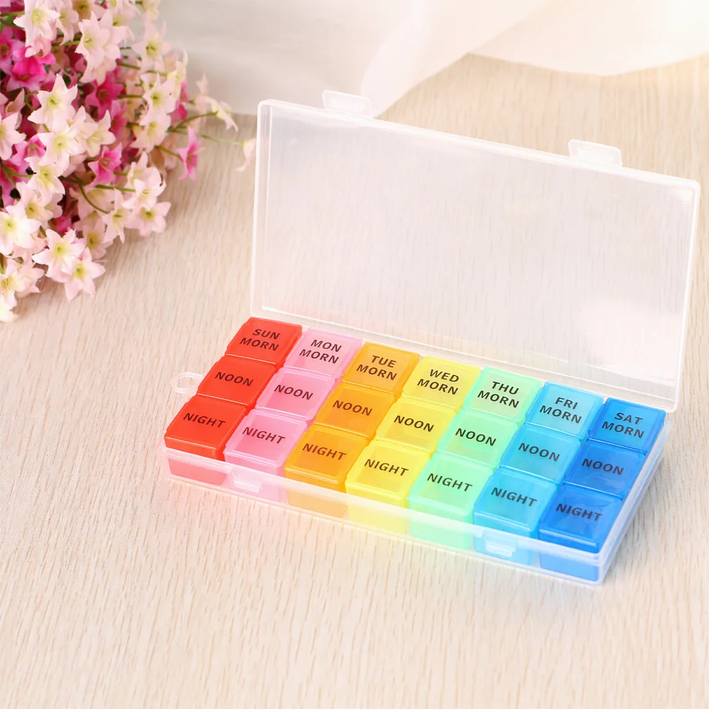 Pill Storage Box Organizer 1
