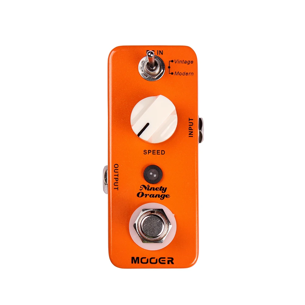

MOOER Ninety Orange Analog Phaser Guitar Effect Pedal Guitar Accessories Processor 2 Working Modes Vintage/Modern True Bypass