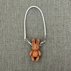 Adorable Rabbit Pendant Mini - Game Console Accessory - Trendy & Fashionable DIY Design - NO DOLL (11)