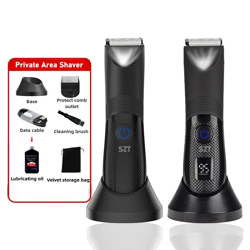 SZT-8106 Private Shaver Waterproof Ceramic Knife Head Hair Clipper Trimming Hair Removal Device Shaving Electric Push Clipper